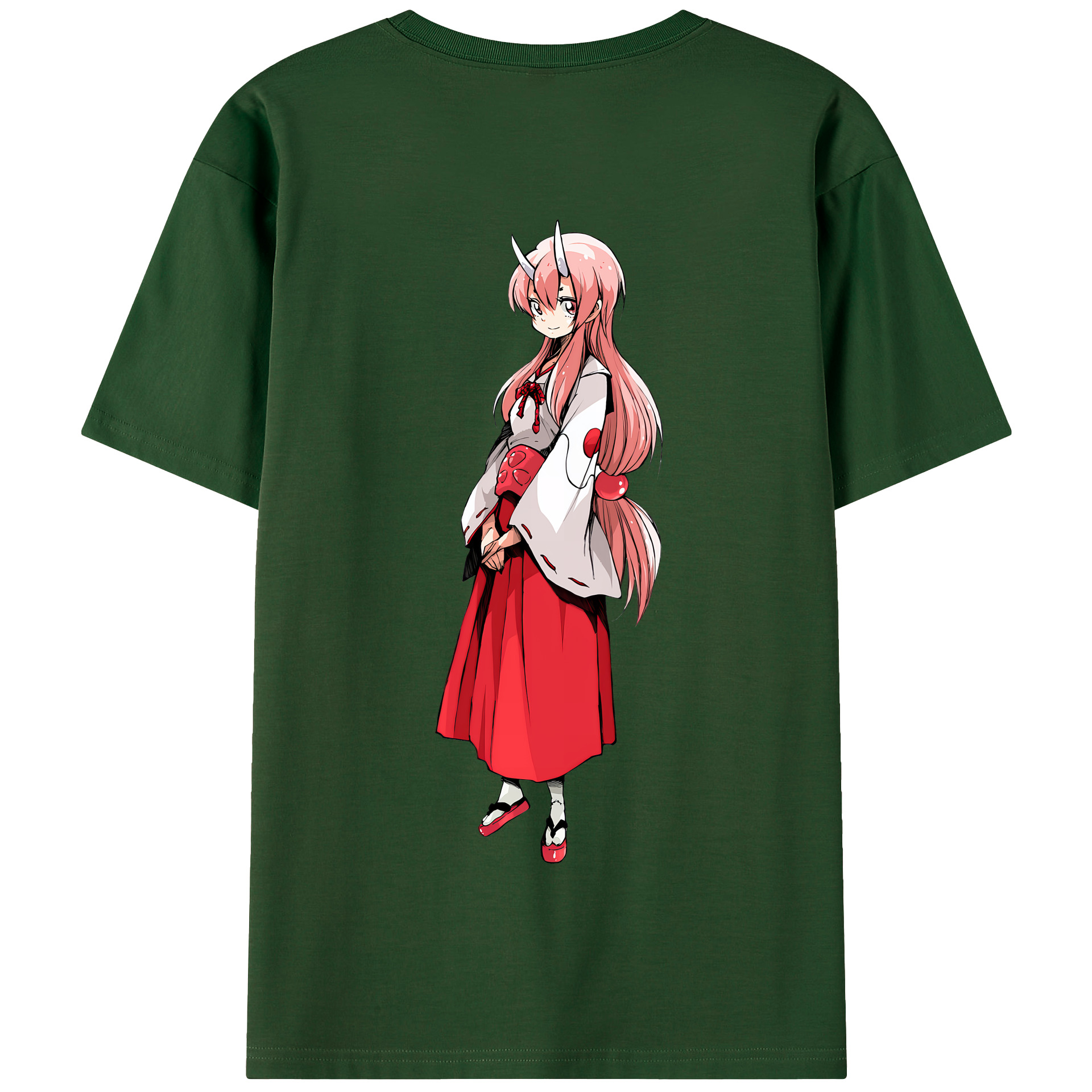 （画像用） 転スラ Regarding Reincarnated to Slime 綿100％半袖Tシャツ（背面プリント）